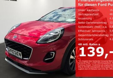 Ford Puma 71.946 km 16.290 &euro; Euskirchen 53881