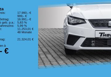 Seat Ibiza 18.150 km 17.490 &euro; Bonn 53227