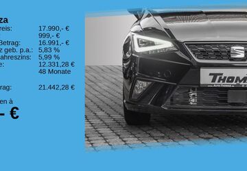 Seat Ibiza 19.270 km 17.490 &euro; Bonn 53227