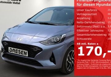 Hyundai i10 1.500 km 20.190 &euro; Euskirchen 53881