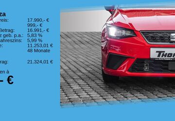 Seat Ibiza 16.770 km 17.490 &euro; Bonn 53227