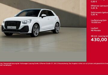 Audi Q2 8.500 km 38.440 &euro; Meckenheim / Bonn 53340