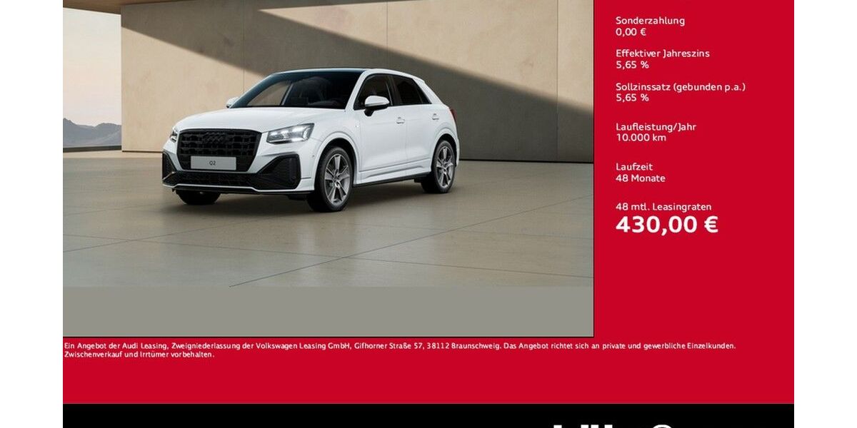 Audi Q2 8.500 km 38.440 &euro; Meckenheim / Bonn 53340