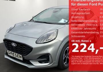 Ford Puma 13.914 km 26.490 &euro; Euskirchen 53881
