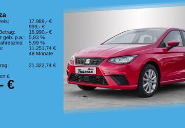 Seat Ibiza 15.620 km 17.490 &euro; Bonn 53227