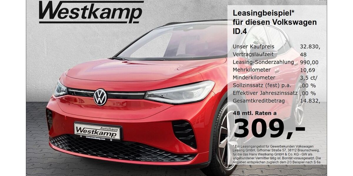 VW ID.4 31.400 km 32.830 &euro; Frechen 50226