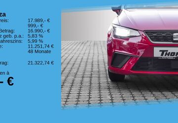 Seat Ibiza 20.410 km 17.490 &euro; Bonn 53227
