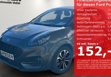 Ford Puma 39.797 km 17.990 &euro; Euskirchen 53881